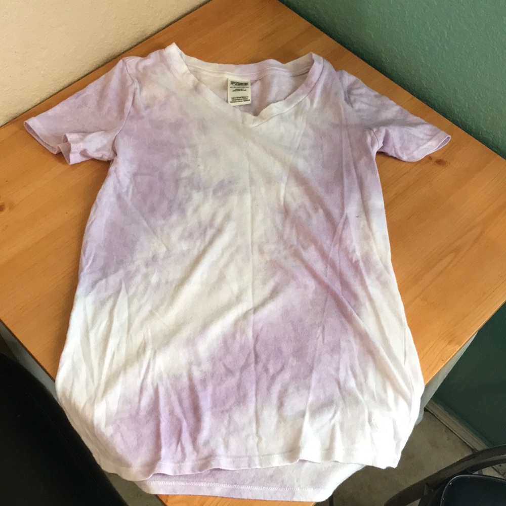 PINK tie dye lounge shirt